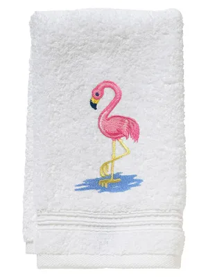 Guest Towel, Terry, Flamingo (Pink)